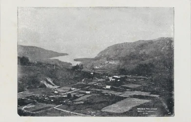 Te Wairoa przed wybuchem Tarawera, 1923.