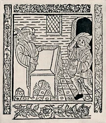 Najemca płacący czynsz, 1523, 1903