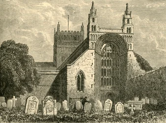 Opactwo Tewkesbury, 1898.
