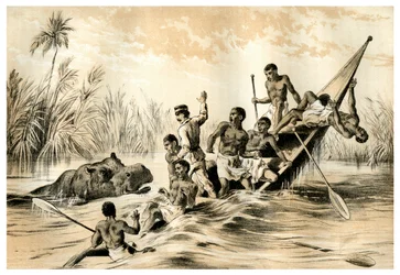 Przygoda z hipopotamem, 1883