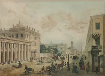 Pałac Aniczkowa w Sankt Petersburgu, koniec lat 40. XIX wieku.
