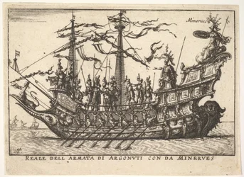 Argonauci dowodzeni przez Minerva Reale dell army di Argonuti z da Minerves, z ser…, 1664.