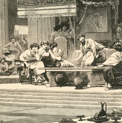 Bankiet Damoklesa, 1890.