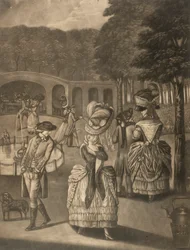 Piękno Bagnigge Wells, Londyn, koniec XVIII wieku