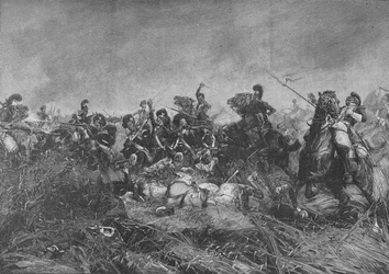 Czarny zegarek 42. Royal Highlanders w Quatre Bras, 1902 r