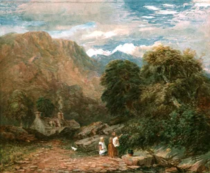 Zbieracze jeżyn, ok. 1850, ok. 1900.