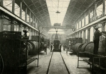 Kotłownia, Zakład Lokomotyw, Swindon, ok. 1930.