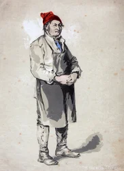 Drayman piwowarski, XIX w.