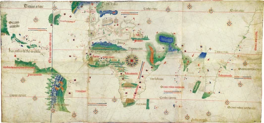 Planisfera Cantino, 1502
