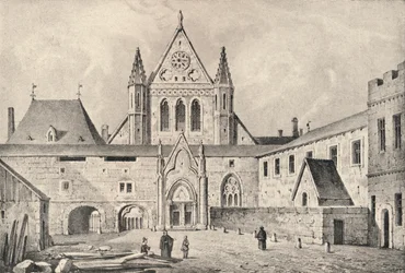Klasztor Karmelitów przy Rue dEnfer, Paryż, 1915