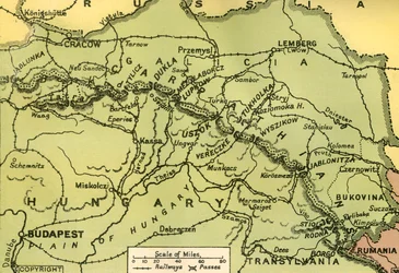 Przełęcze Karpackie, 1919.