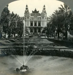 Kasyno, Monte Carlo, Monako, 1900.