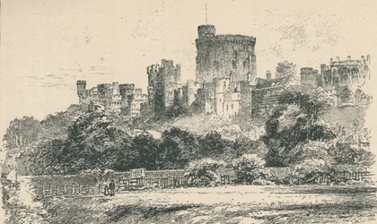 Zamek z wybrzeża Berkshire, 1895