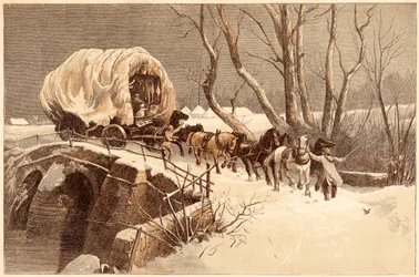 Wóz bożonarodzeniowy, 1866