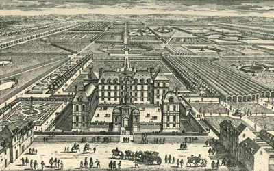 Chateau de la Rochefoucauld, Liancourt, Oise, północna Francja, c1675, 1903.