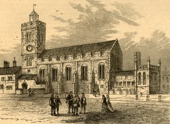 Kościół św. Michała Ad Bladum, AD 1585, 1897.