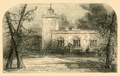 Kościół św. Piotra na Tower Green, ok. 1872 r.