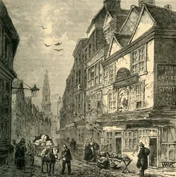 Kogut i sroka, Drury Lane, 1881.