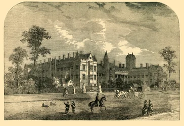 Szpital konsumpcyjny, Brompton, ok. 1876 r.