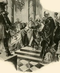 Dwór kajzera, 1910.