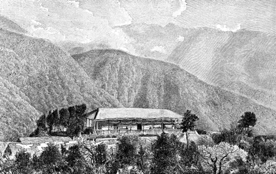 Hacjenda Cussillani, Yungas, Boliwia, 1895 r.