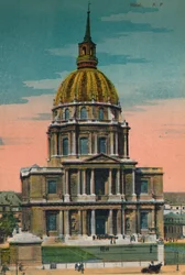 Kopuła Les Invalides, Paryż, ok. 1920