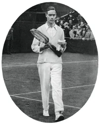 Książę Yorku jako zawodnik w deblu mężczyzn na Wimbledonie, 1926, 1937