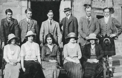 Książę Yorku ze strzelaniną do hrabiego Strathmores, Szkocja, 1921