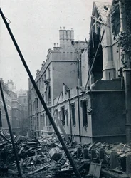 East End of the Middle Temple Hall, 1941.
