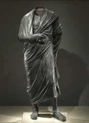 Cesarz jako filozof, prawdopodobnie Marek Aureliusz panował w latach 161-180 ne, c. 161-180. ne 180-200.