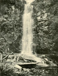 Wodospady Erskine, niedaleko Lorne, 1901.