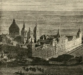 Escurial niedaleko Madrytu, 1890.