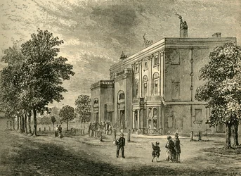 Ramiona Eyre w 1820, c1876.