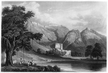 Twierdza Bowrie, Rajpootana, Indie, ok. 1860 r.