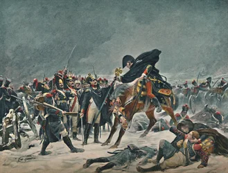 Czternasty z linii w Eylau, luty 1807, 1896.