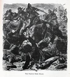 Francuzi zawładnęli Mediolanem, 1882 r