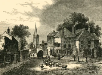 Brama-dom, Highgate, 1820, ok. 1876.
