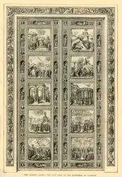 Bramy Ghiberti – wschodnie drzwi baptysterium we Florencji, 1882 r.