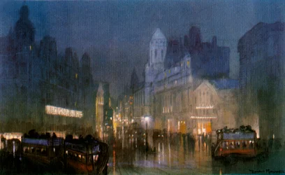 Grand Canal Tottenham Court Road. ok.1900-1940