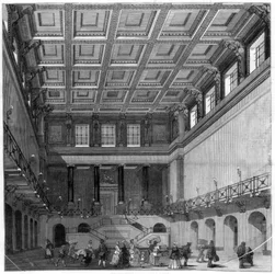 Wielka Sala, stacja Euston Square, 1849