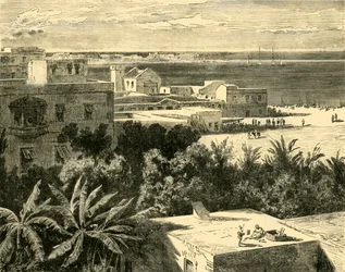 Wielki Port w Aleksandrii, 1890.