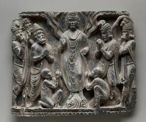 Wielki Cud w Śrawasti, c. 100.
