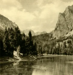 Grüner See, Styria, Austria, c1935.