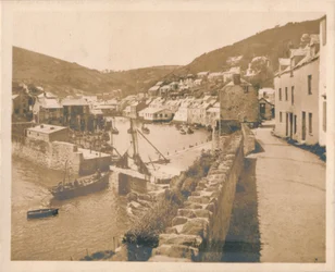 Wejście do portu – Polperro, 1927