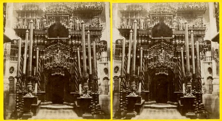 Grób Święty, Jerozolima, Palestyna, lata 1900