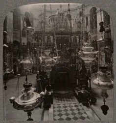 Kościół Grobu Świętego, Jerozolima, ok. 1900