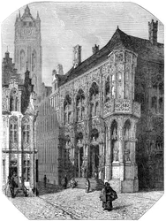Hotel de Ville, Gandawa, XIX wiek
