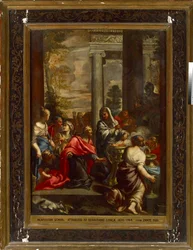 Bałwochwalstwo Salomona, ok. 1675-1695
