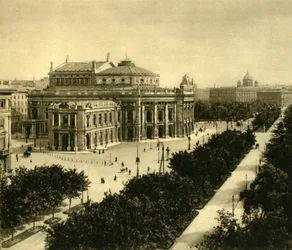 Teatr Dworski Cesarski, Wiedeń, Austria, ok. 1935.