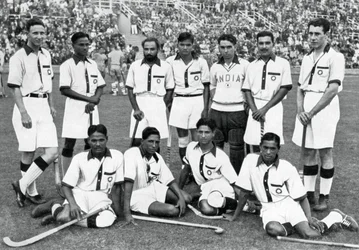 Indyjska drużyna hokejowa, zdobywcy złotych medali, Igrzyska Olimpijskie w Berlinie, 1936